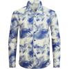 Ls Blue Tiedye