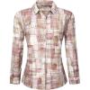 Distressed Beige/Pink