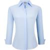 Hidden Placket Blue