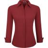 Hidden Placket Red