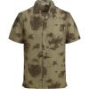 Khaki W/ Brown Flower