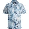 Blue W/ Navy Flower