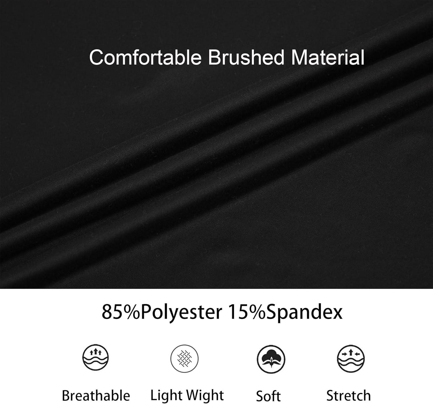 imageAlex Vando Mens Long Sleeve Zipper Golf Shirts Color Block Texture Polo Shirt for MenBlack 171