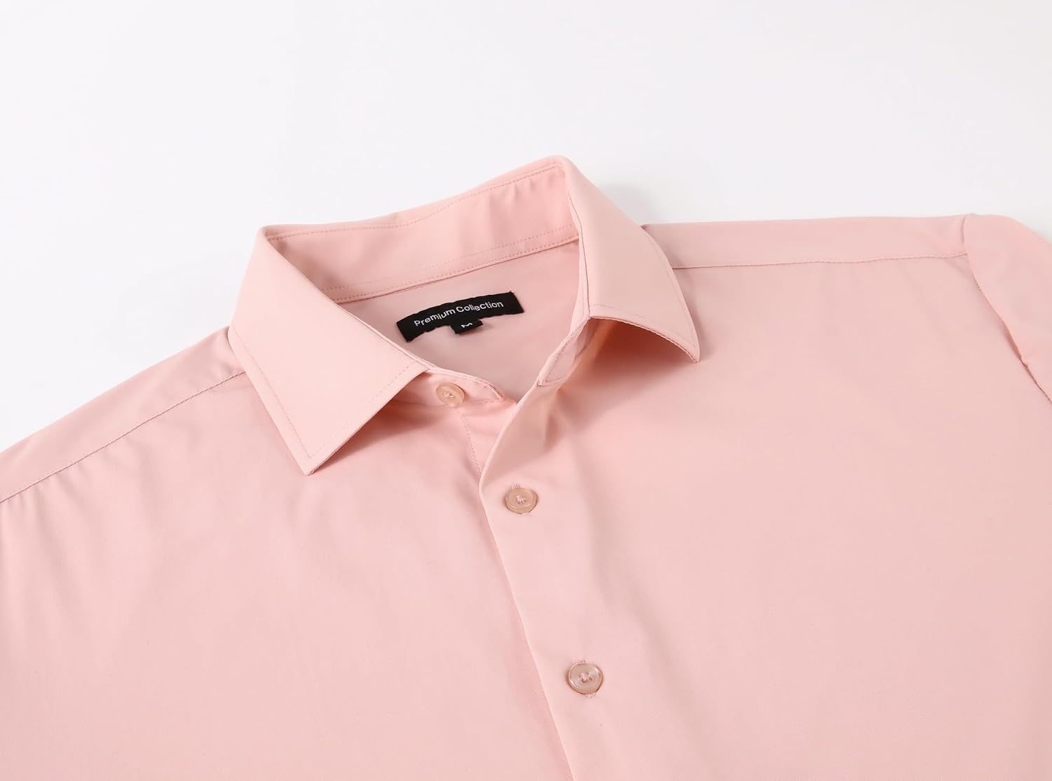 image:imageAlex Vando Mens Wrinkle Resistant Business Casual Stretch Dress Shirt Lightweight silky textureeasy washneat silhouetteflexible mobilitymultiscene matchinglow upkeepdaily office amp travelPink