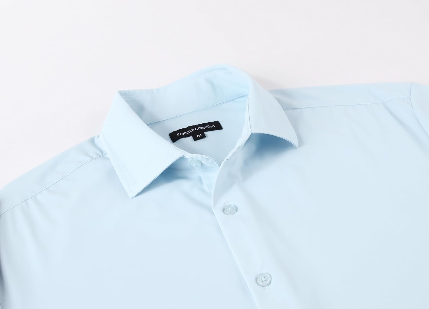 image:imageAlex Vando Mens Wrinkle Resistant Business Casual Stretch Dress Shirt Lightweight silky textureeasy washneat silhouetteflexible mobilitymultiscene matchinglow upkeepdaily office amp travelBlue