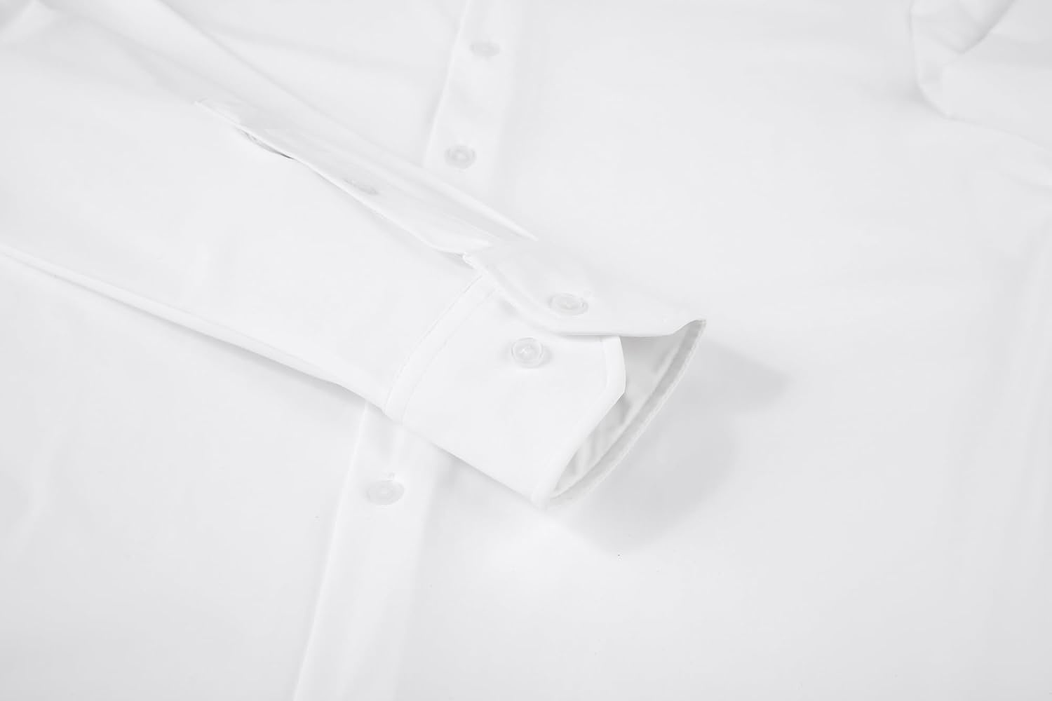 image:imageAlex Vando Mens Wrinkle Resistant Business Casual Stretch Dress Shirt Lightweight silky textureeasy washneat silhouetteflexible mobilitymultiscene matchinglow upkeepdaily office amp travelWhite