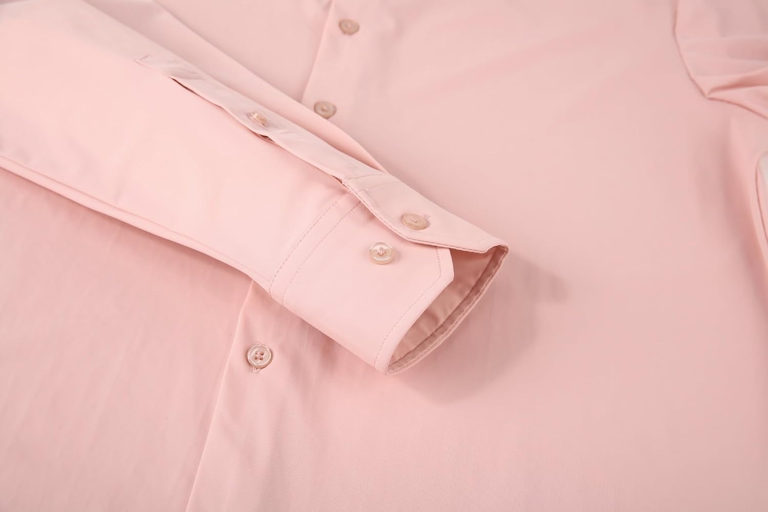 image:imageAlex Vando Mens Wrinkle Resistant Business Casual Stretch Dress Shirt Lightweight silky textureeasy washneat silhouetteflexible mobilitymultiscene matchinglow upkeepdaily office amp travelPink