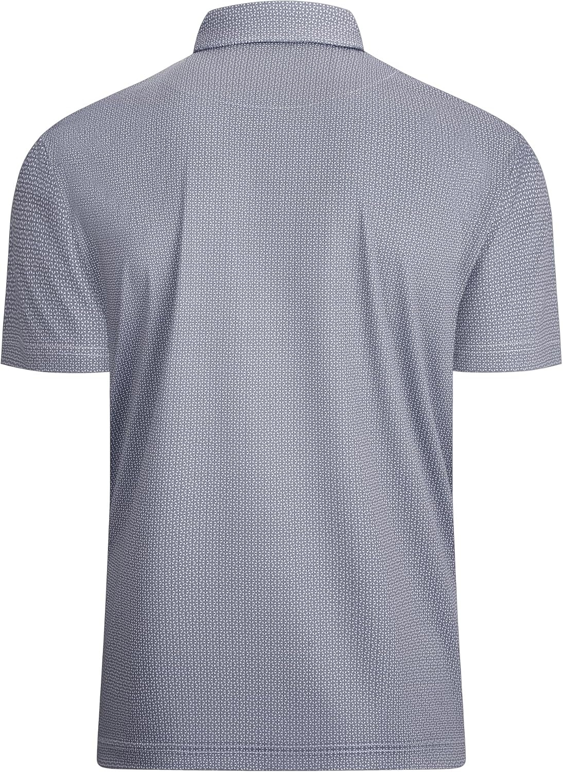 image:imageAlex Vando Mens Golf Shirt Moisture Wicking Classic Print Golf Shirts Shape amp color retainingLow maintenanceMultiscene active apparelBlack Dots