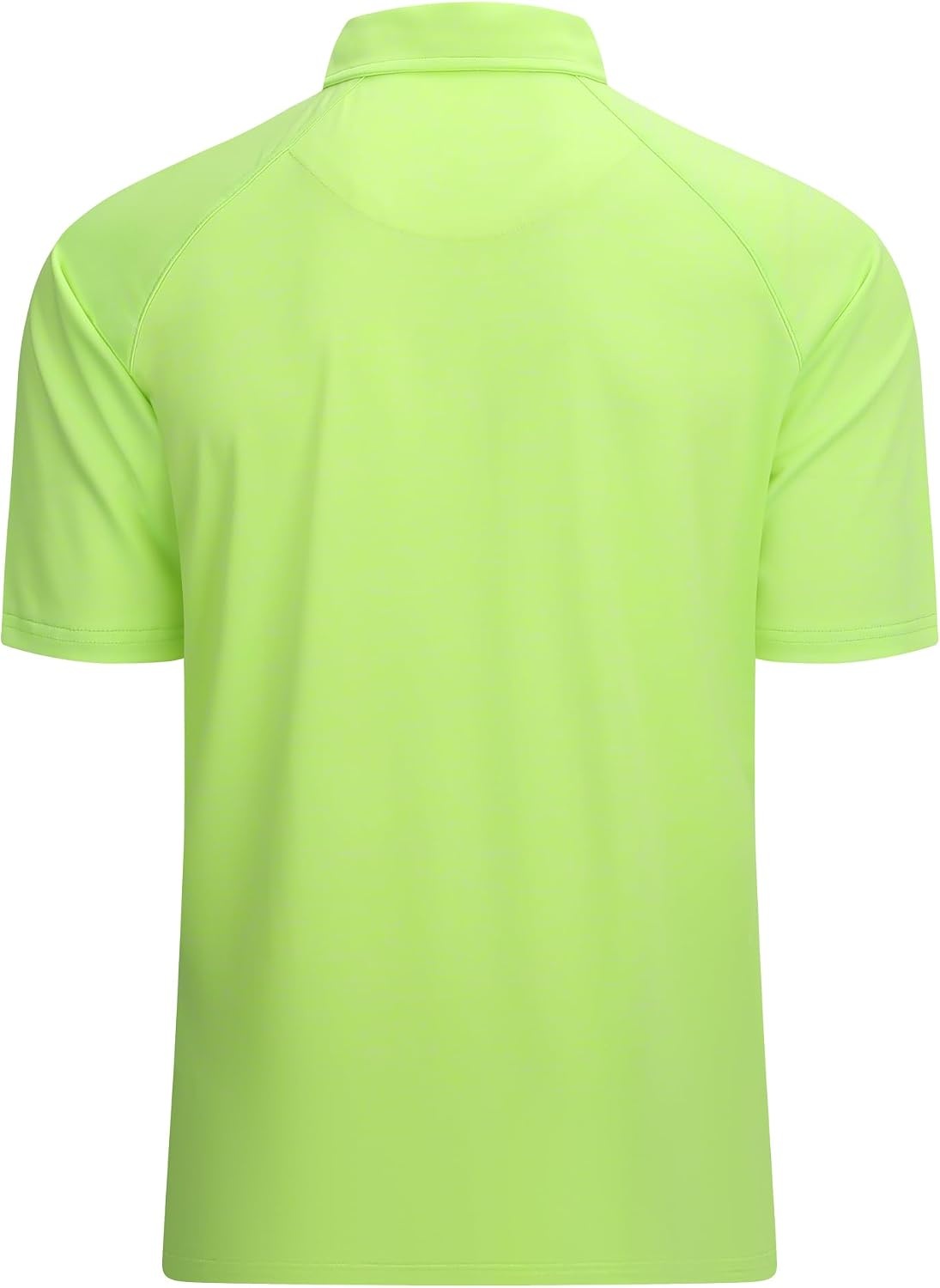 image:imageAlex Vando Mens Golf Shirt Moisture Wicking QuickDry Short Sleeve Polo UPF40Soft amp stretchSweat resistantMultiscene sports amp office apparel02a Green