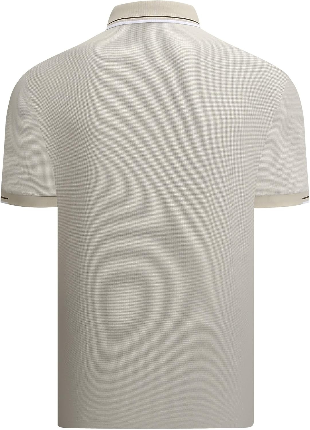image:imageAlex Vando Mens Golf Shirt Moisture Wicking QuickDry Short Sleeve Polo UPF40Soft amp stretchSweat resistantMultiscene sports amp office apparelApricot 188