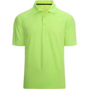 Alex Vando Mens Golf Shirt Moisture Wicking Quick-Dry Short Sleeve Polo | UPF40,Soft & stretch,Sweat resistant,Multi-scene sports & office apparel(02a Green)