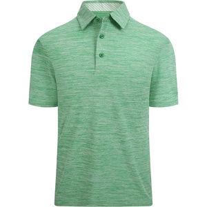 Alex Vando Mens Golf Shirt Moisture Wicking Quick-Dry Short Sleeve Polo | UPF40,Soft & stretch,Sweat resistant,Multi-scene sports & office apparel(Lt Green)