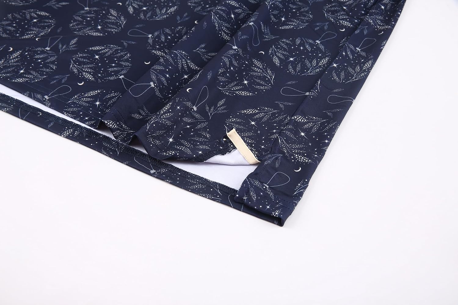 image:imageAlex Vando Mens Hawaiian Golf Shirt Moisture Wicking Digital Print Polo Tropical vivid patterns Sweatabsorbing Flexible stretch weave Side air slits Unrestricted daily activityNavy Christmas Ball