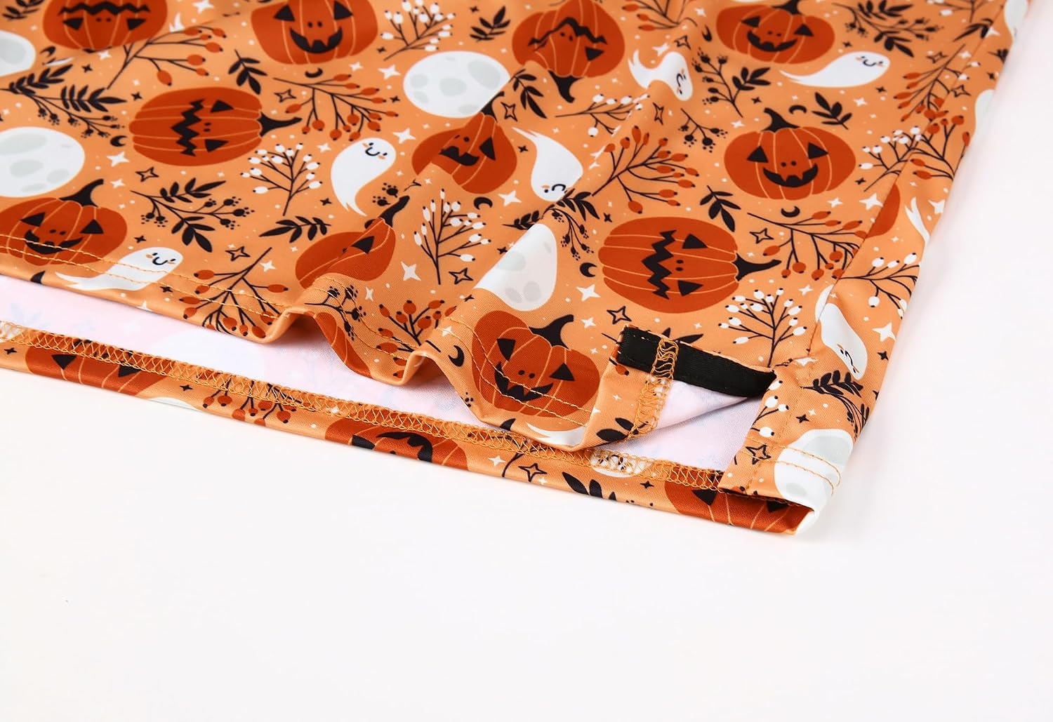 image:imageAlex Vando Mens Hawaiian Golf Shirt Moisture Wicking Digital Print Polo Tropical vivid patterns Sweatabsorbing Flexible stretch weave Side air slits Unrestricted daily activityOrange Pumpkin