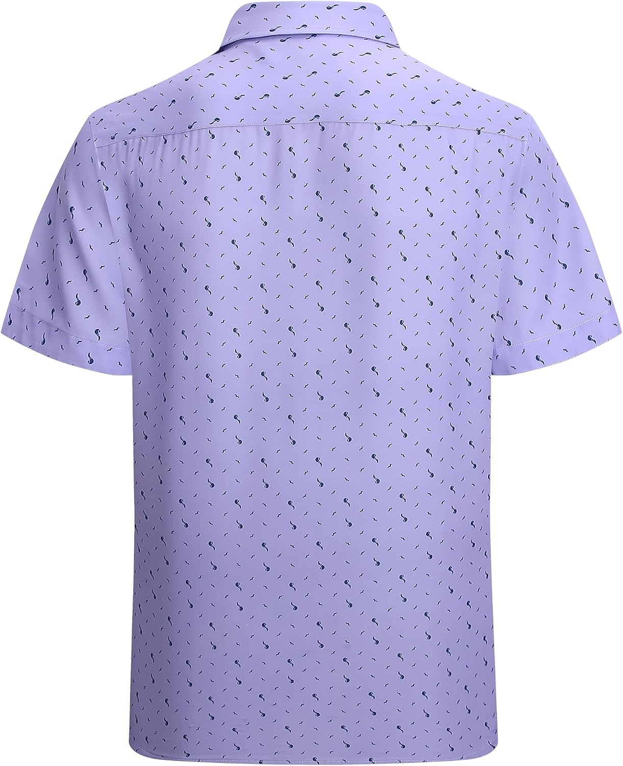 image:imageAlex Vando Mens Printed Dress Shirts Easy Care Button Down Shirt Fourway flexible weave Inner collar amp cuff contrast Antiwrinkle texture Lightweight Great present for male relativesPurple Pipe 6370