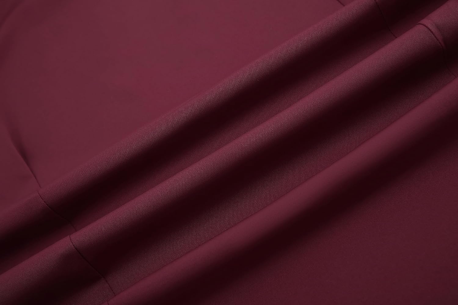 image:imageAlex Vando Womens Dress Shirts Button Down Wrinkle Free Long Sleeve ShirtHidden Placket Burgundy