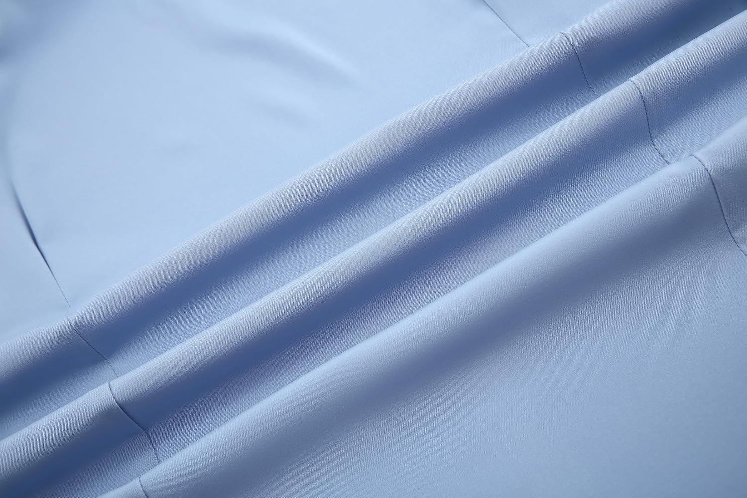 image:imageAlex Vando Womens Dress Shirts Button Down Wrinkle Free Long Sleeve ShirtHidden Placket Dusty Blue