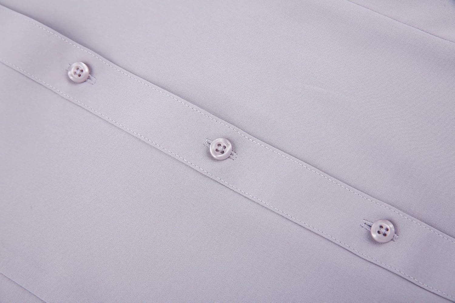 image:imageAlex Vando Womens Dress Shirts Button Down Wrinkle Free Long Sleeve ShirtLt Grey