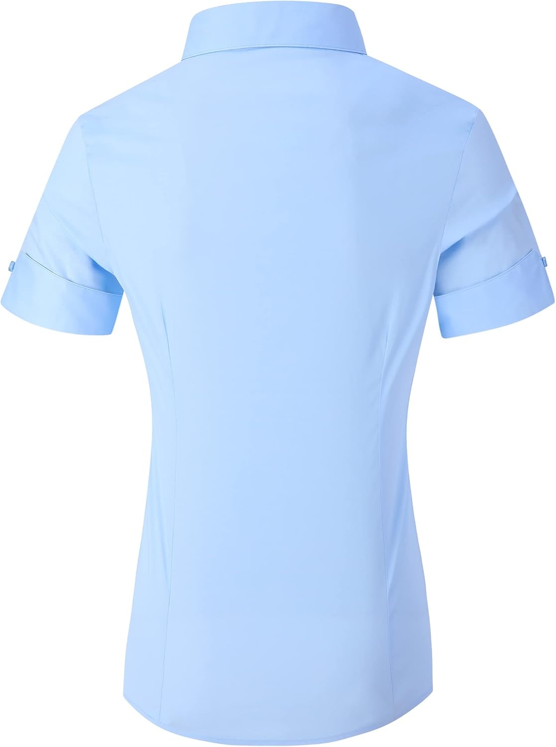 image:imageAlex Vando Womens Dress Shirts Button Down Wrinkle Free Long Sleeve ShirtSs Blue