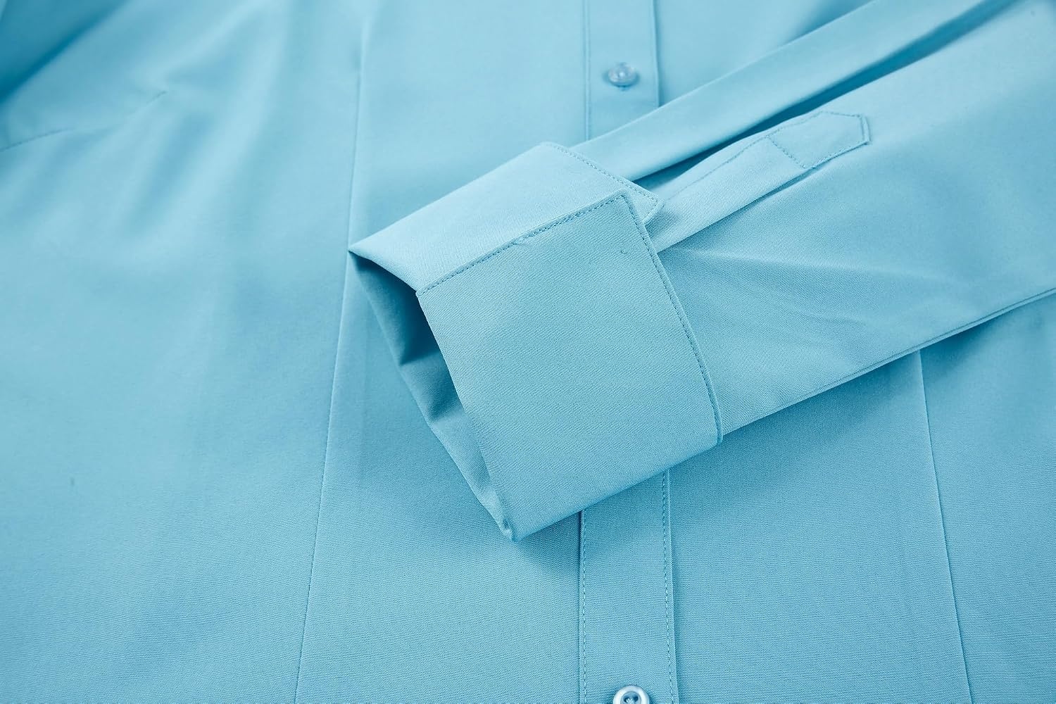 image:imageAlex Vando Womens Dress Shirts Button Down Wrinkle Free Long Sleeve ShirtTurquoise