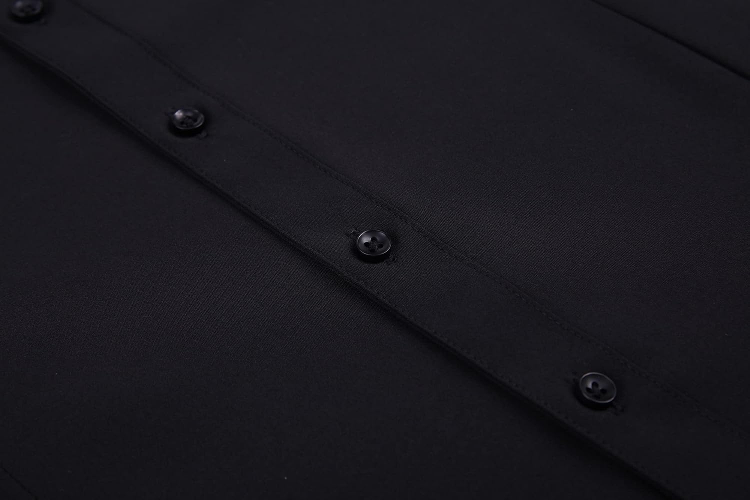 image:imageAlex Vando Womens Dress Shirts Button Down Wrinkle Free Long Sleeve ShirtWrinkle Free Black