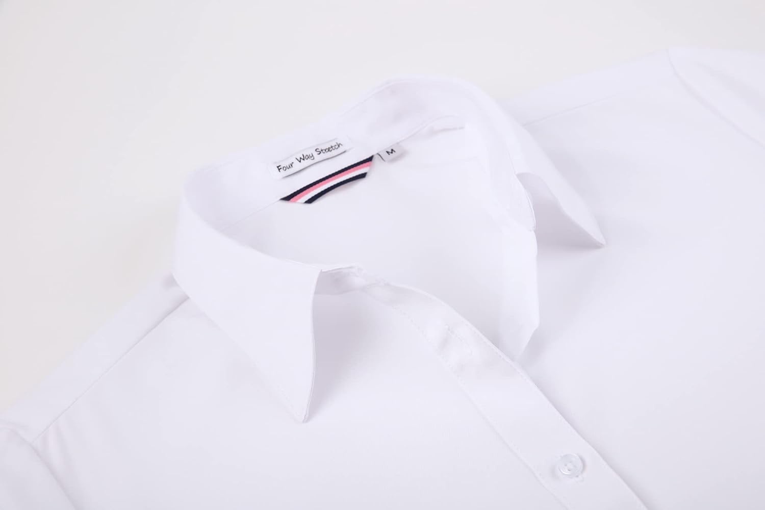 image:imageAlex Vando Womens Dress Shirts Button Down Wrinkle Free Long Sleeve ShirtWrinkle Free White