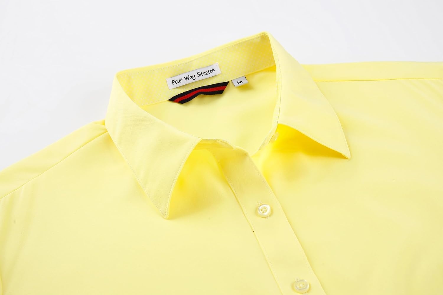 image:imageAlex Vando Womens Dress Shirts Button Down Wrinkle Free Long Sleeve ShirtYellow