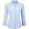 Hidden Placket Blue