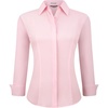 Hidden Placket Pink