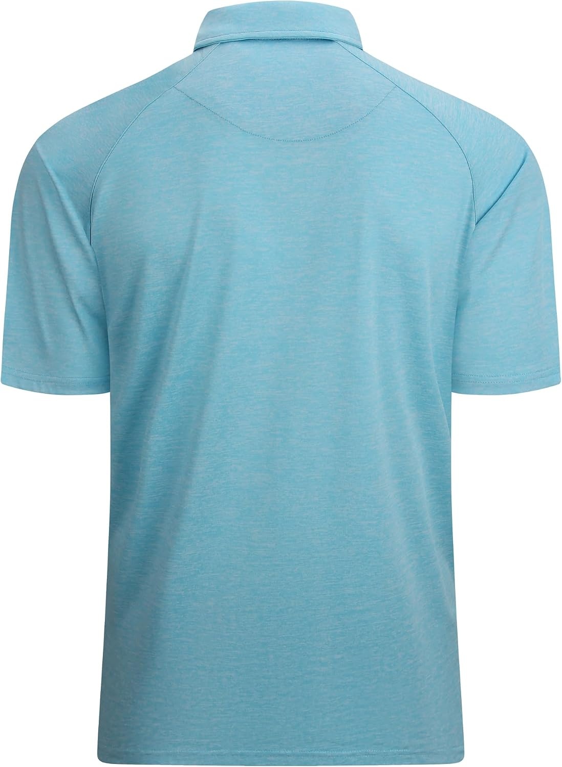 image:imageAlex Vando Mens Golf Shirt Moisture Wicking QuickDry Short Sleeve Polo02a Blue
