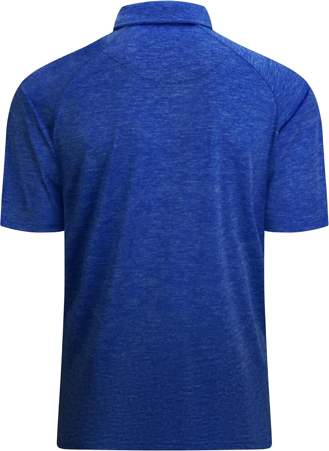 image:imageAlex Vando Mens Golf Shirt Moisture Wicking QuickDry Short Sleeve Polo02a Dark Blue