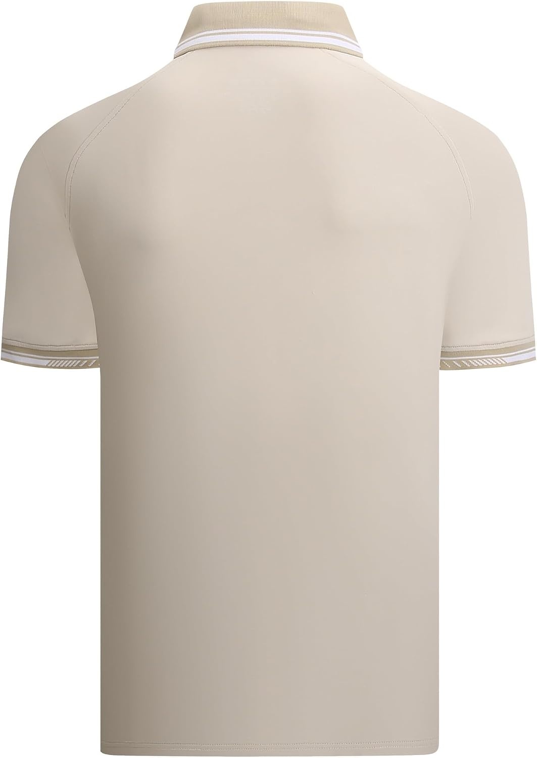 image:imageAlex Vando Mens Golf Shirt Moisture Wicking QuickDry Short Sleeve PoloApricot 189