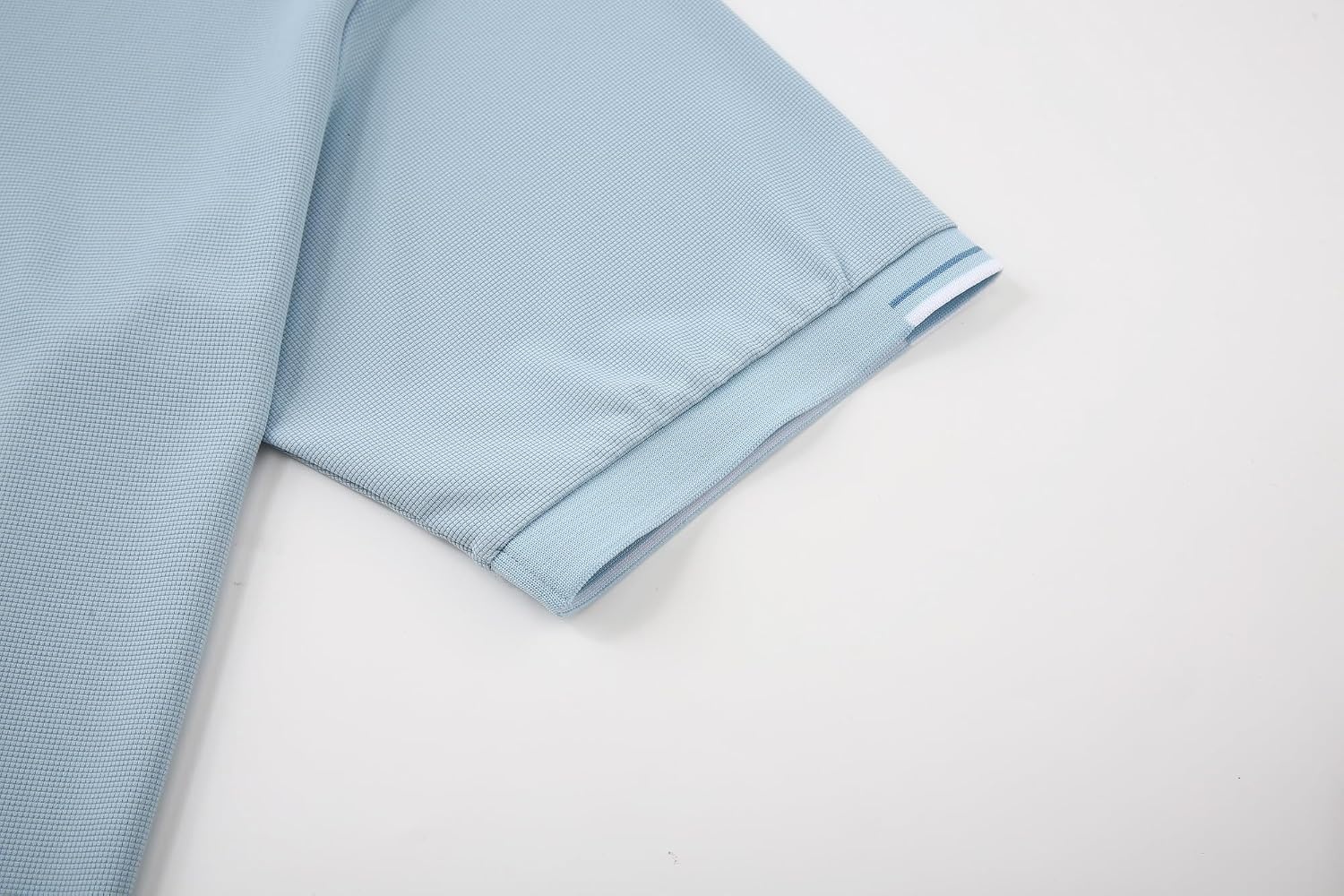 image:imageAlex Vando Mens Golf Shirt Moisture Wicking QuickDry Short Sleeve PoloBlue 188