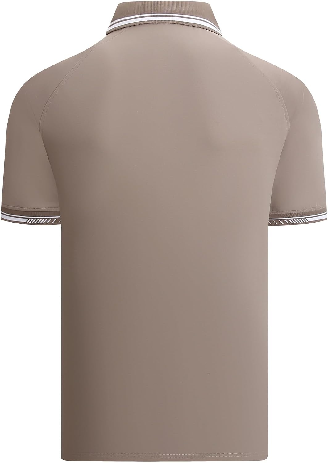image:imageAlex Vando Mens Golf Shirt Moisture Wicking QuickDry Short Sleeve PoloDk Grey 189