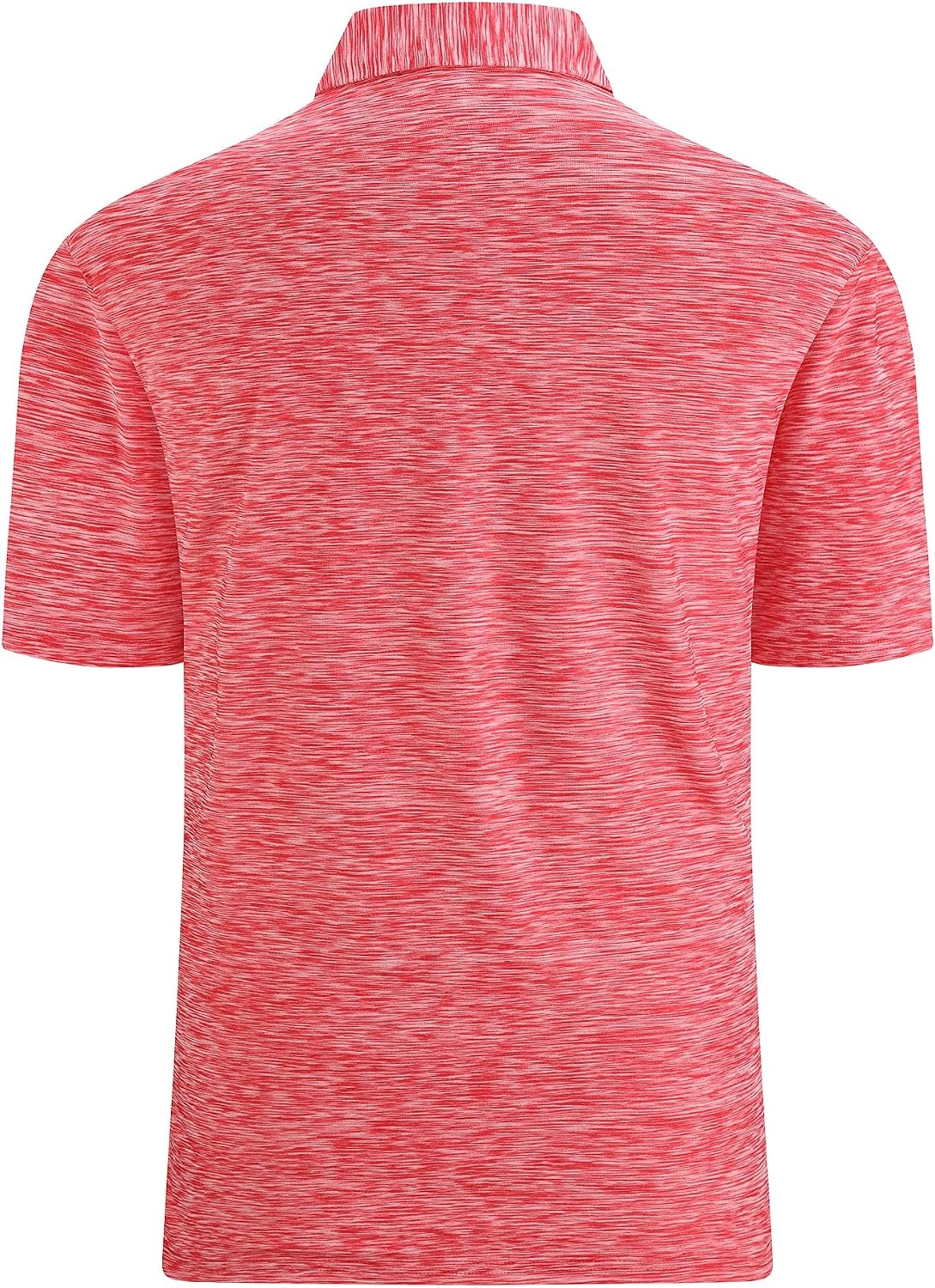 image:imageAlex Vando Mens Golf Shirt Moisture Wicking QuickDry Short Sleeve PoloRed