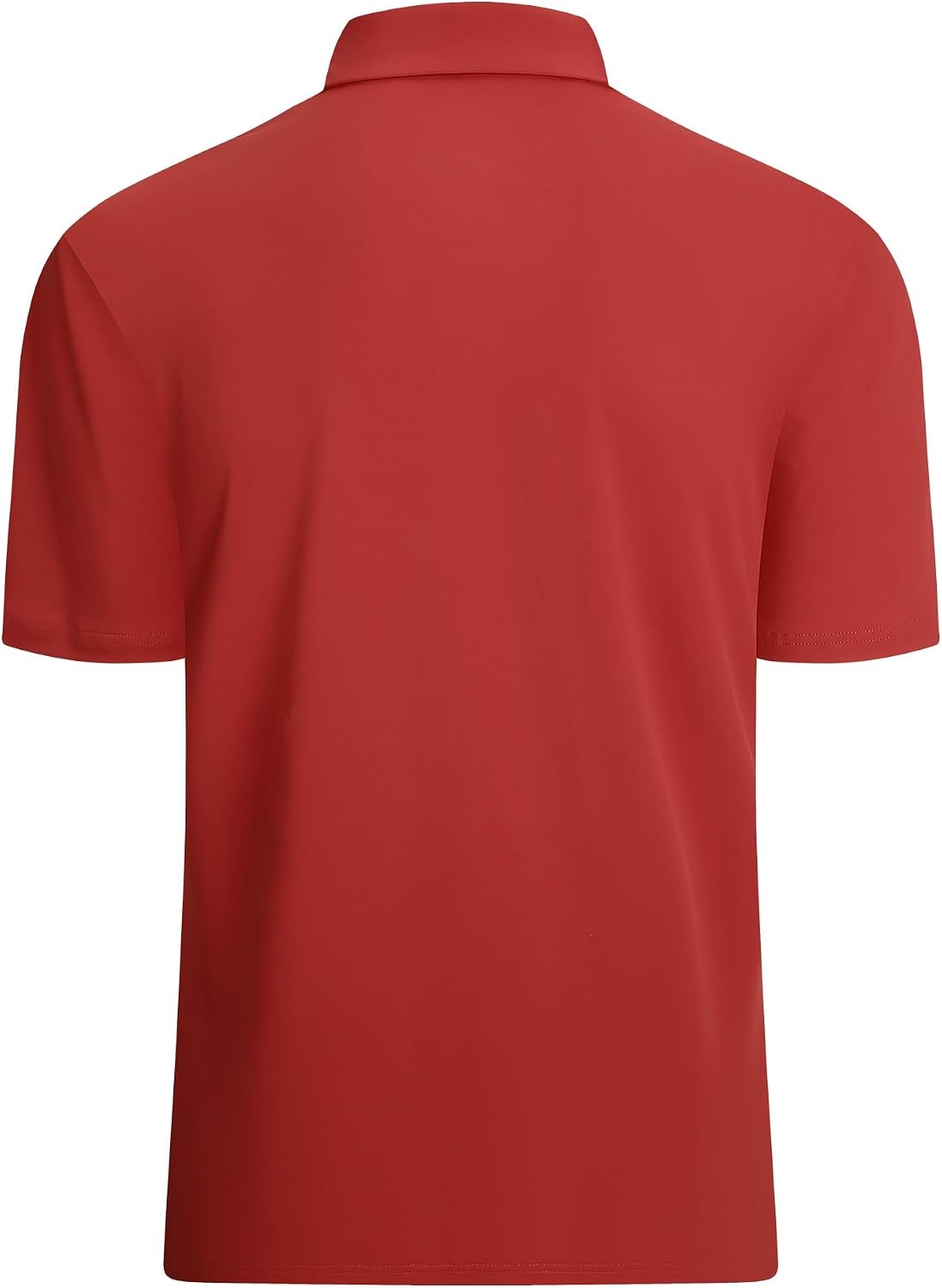 image:imageAlex Vando Mens Golf Shirt Moisture Wicking QuickDry Short Sleeve PoloRed Stripe 87