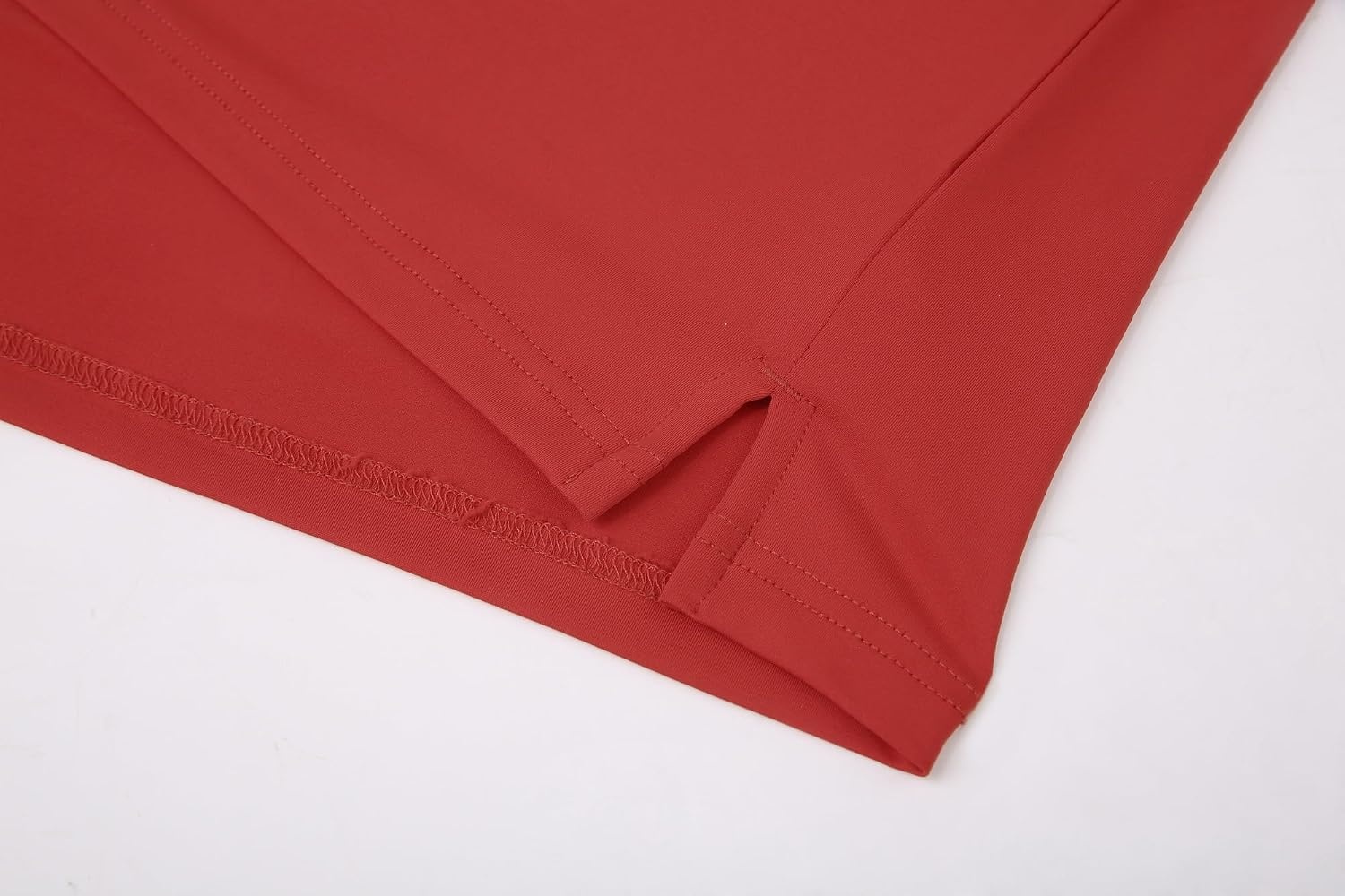 image:imageAlex Vando Mens Golf Shirt Moisture Wicking QuickDry Short Sleeve PoloRed Stripe 87