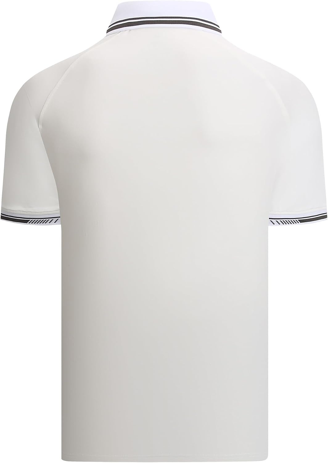 image:imageAlex Vando Mens Golf Shirt Moisture Wicking QuickDry Short Sleeve PoloWhite 189