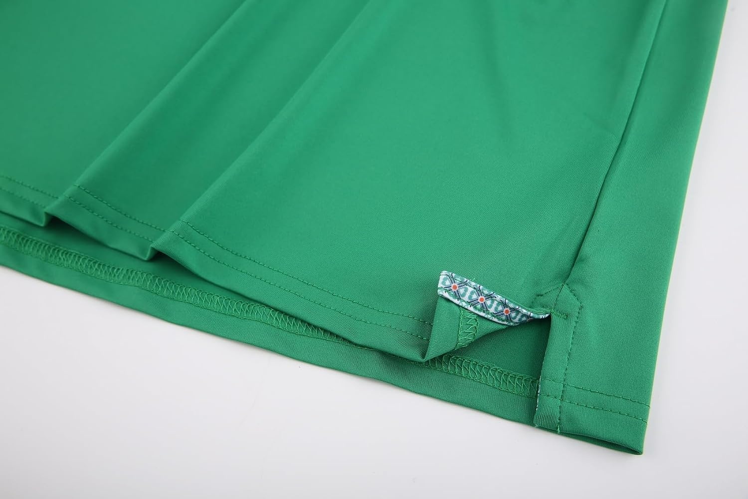 image:imageAlex Vando Mens Golf Shirt QuickDry Solid Short Sleeve Polo ShirtsGreen 09