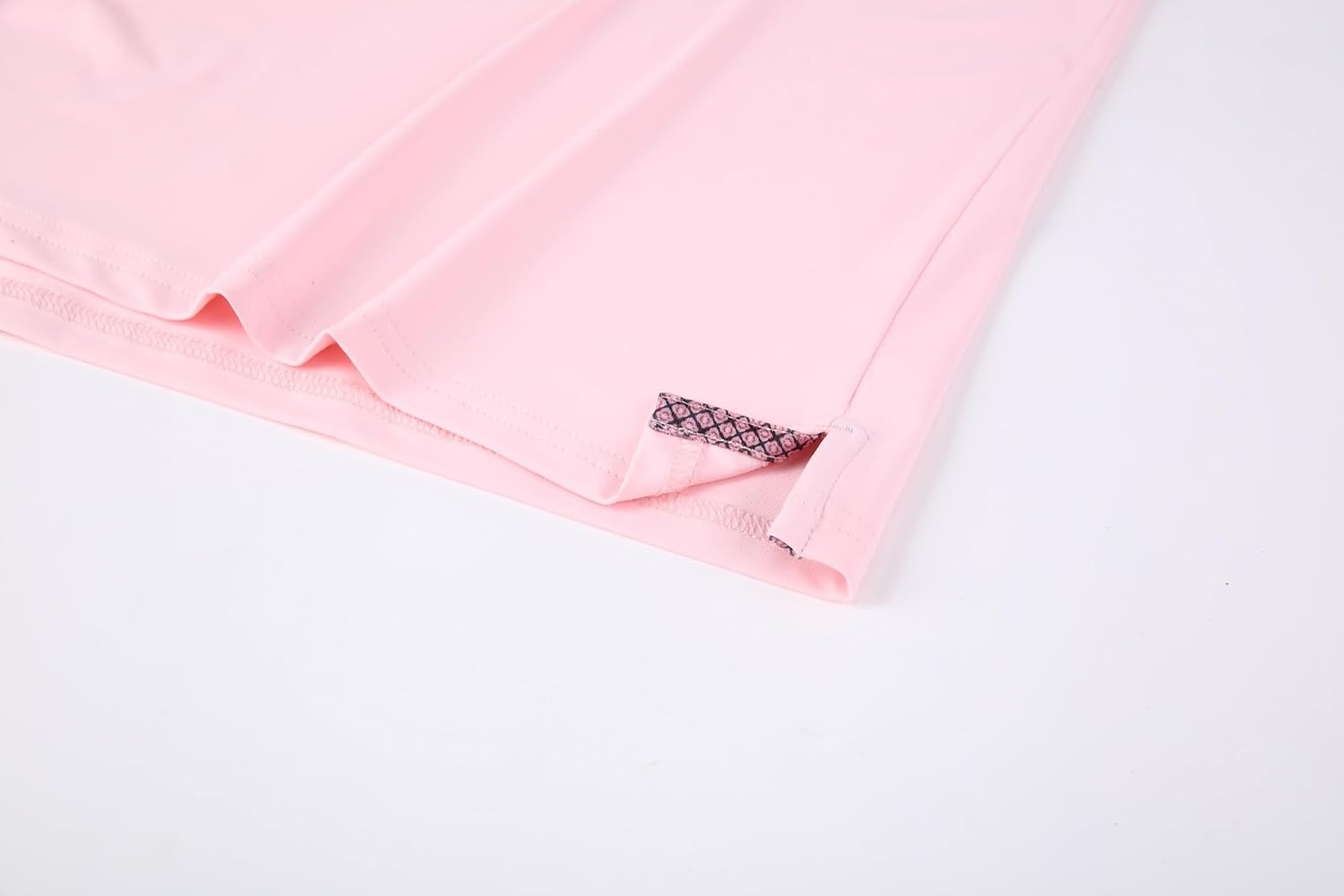 image:imageAlex Vando Mens Golf Shirt QuickDry Solid Short Sleeve Polo ShirtsLt Pink 09