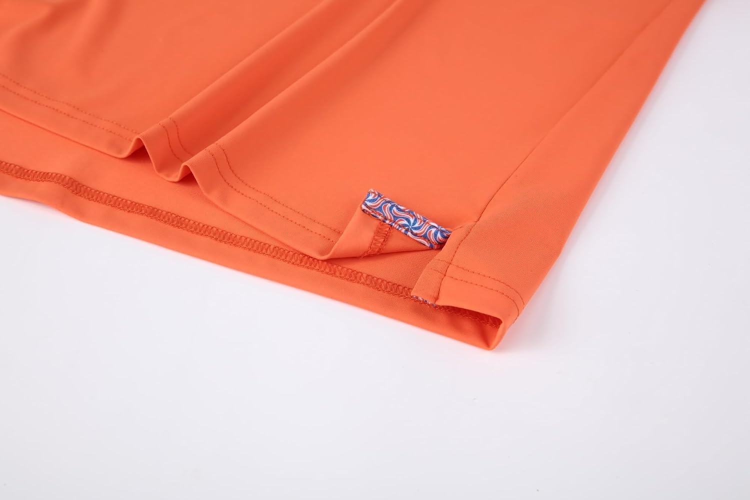 image:imageAlex Vando Mens Golf Shirt QuickDry Solid Short Sleeve Polo ShirtsOrange 09