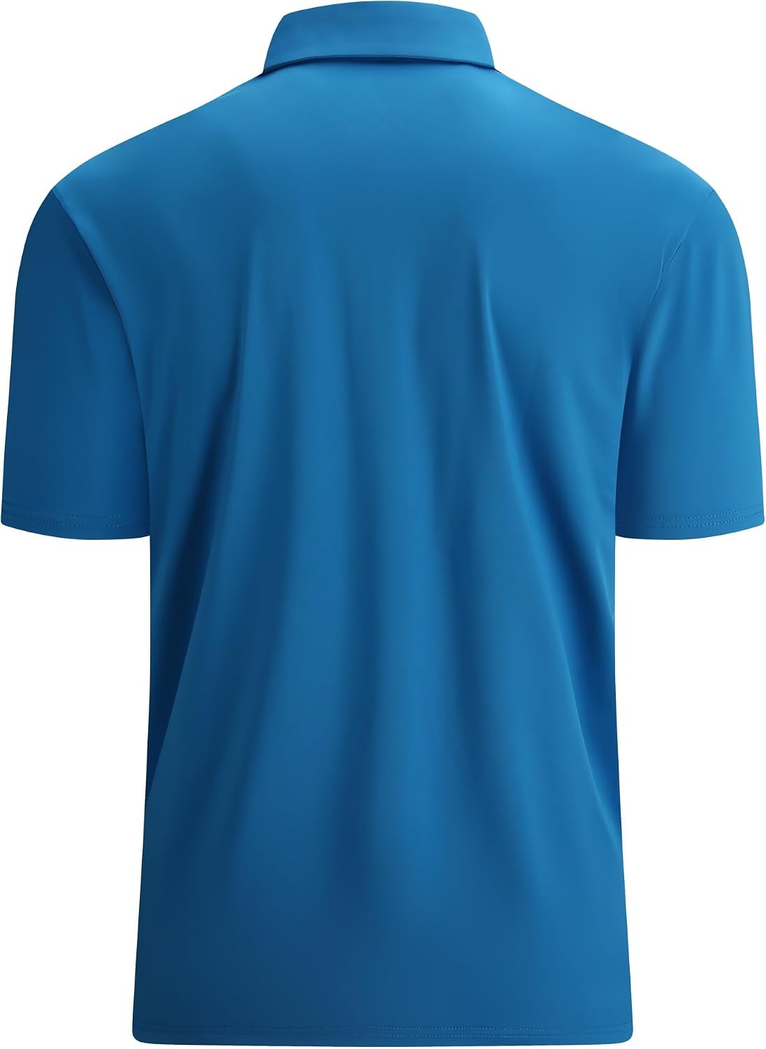 image:imageAlex Vando Mens Golf Shirt QuickDry Solid Short Sleeve Polo ShirtsRoyal 09