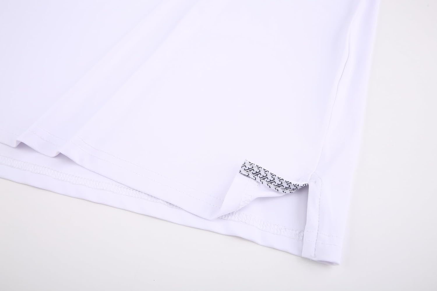 image:imageAlex Vando Mens Golf Shirt QuickDry Solid Short Sleeve Polo ShirtsWhite 09
