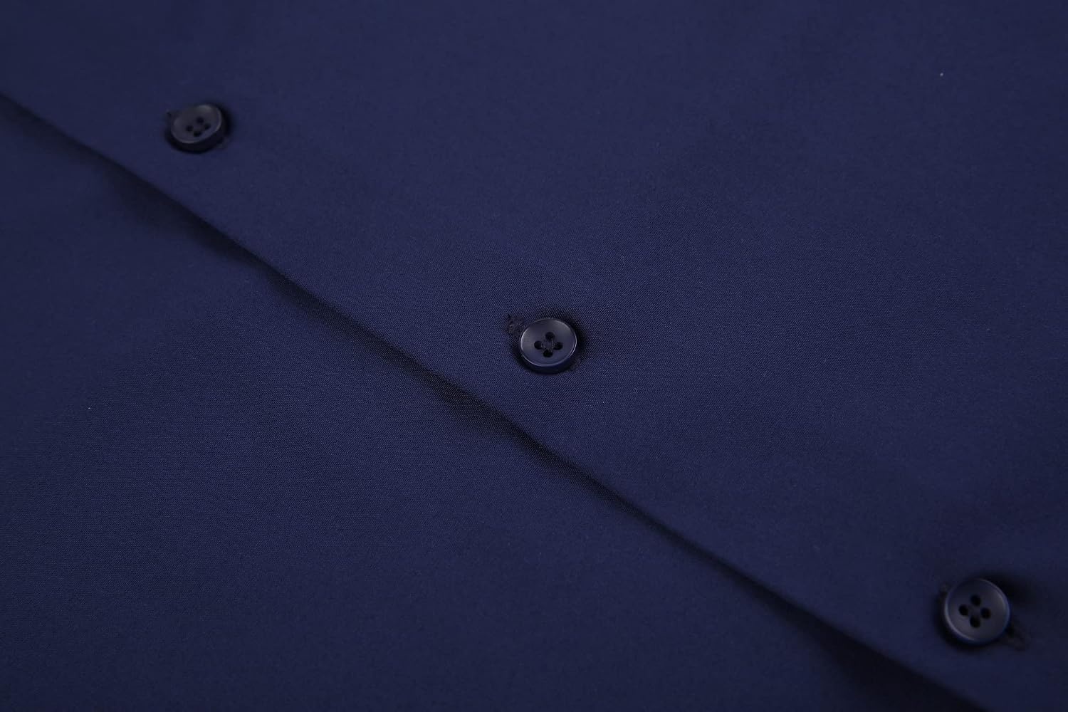 image:imageAlex Vando Mens Regular Fit Long Sleeve Stretch Dress Shirts06 Navy