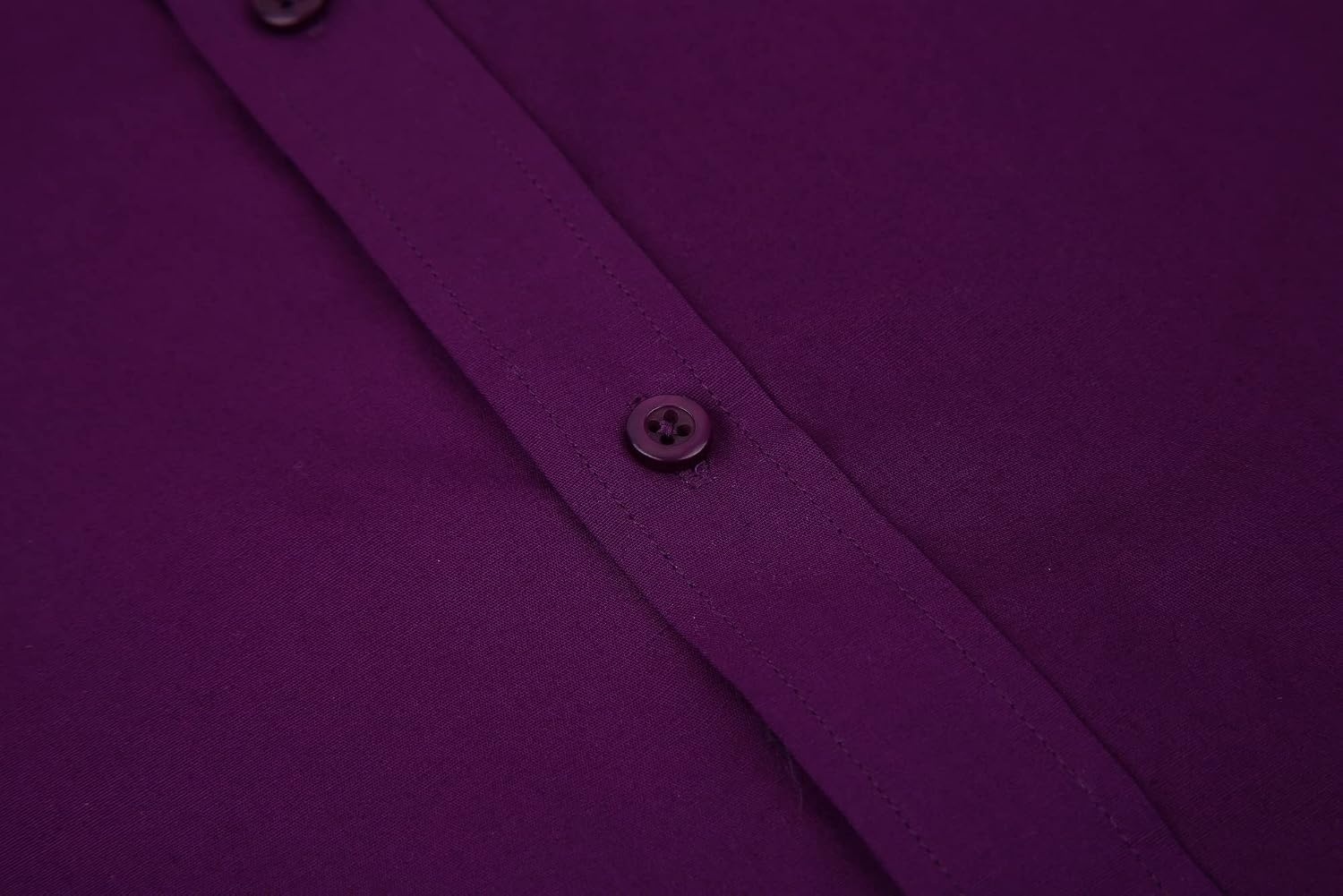 image:imageAlex Vando Mens Regular Fit Long Sleeve Stretch Dress ShirtsL17purple