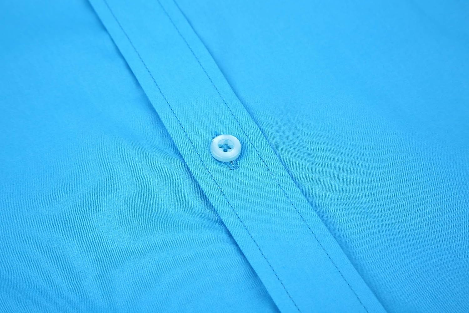 image:imageAlex Vando Mens Regular Fit Long Sleeve Stretch Dress ShirtsL17turquoise
