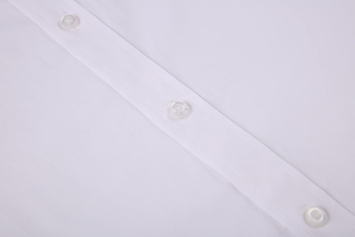 image:imageAlex Vando Mens Regular Fit Long Sleeve Stretch Dress ShirtsSolid White