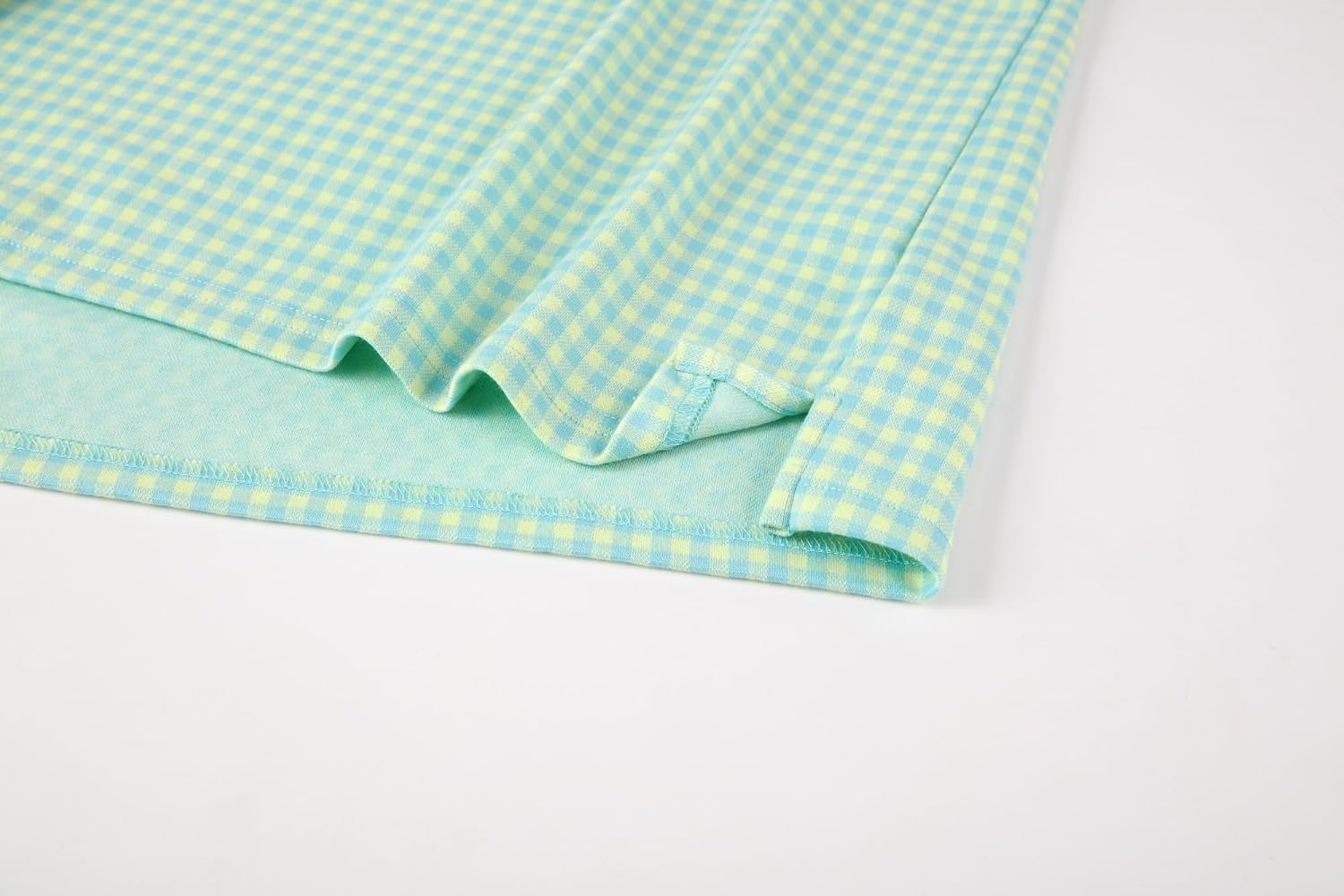 image:imageAlex Vando Mens Printed Golf Shirt Cooling Short Sleeve Dress Polo ShirtsBlueYellow
