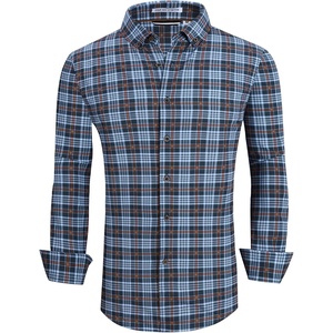 Alex Vando Mens Wrinkle Free 4-Way Stretch Print Business Casual Shirt(595 Black)